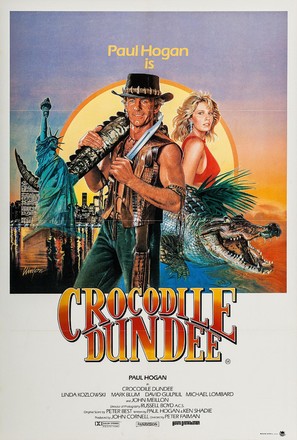 Crocodile Dundee - Australian Movie Poster (thumbnail)