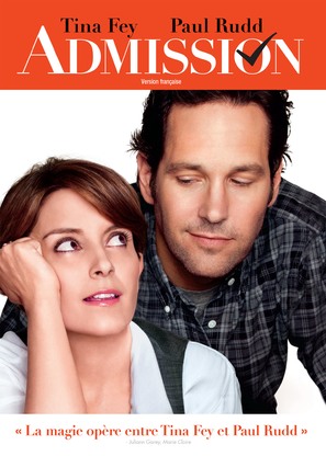 Admission - Canadian DVD movie cover (thumbnail)