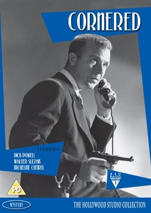 Cornered - British DVD movie cover (thumbnail)