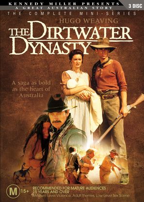 The Dirtwater Dynasty - Australian DVD movie cover (thumbnail)