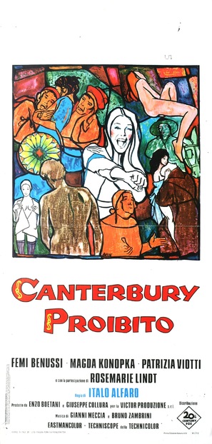 Canterbury proibito - Italian Movie Poster (thumbnail)