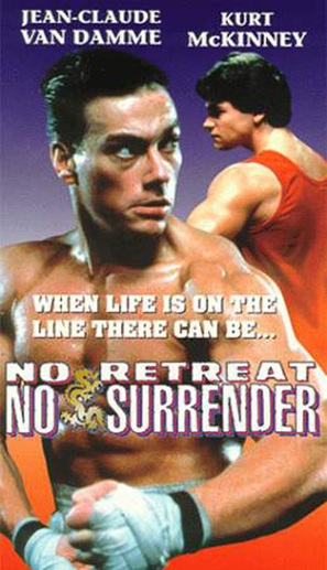 No Retreat, No Surrender - VHS movie cover (thumbnail)