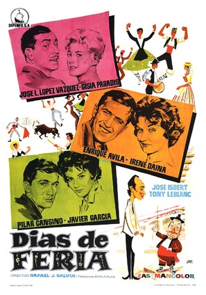 D&iacute;as de feria - Spanish Movie Poster (thumbnail)