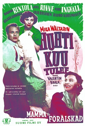 Huhtikuu tulee - Finnish Movie Poster (thumbnail)