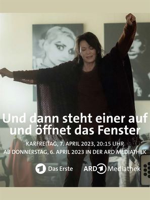 Und dann steht einer auf und &ouml;ffnet das Fenster - German Movie Poster (thumbnail)