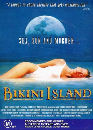 Bikini Island - Australian DVD movie cover (thumbnail)