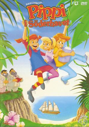Pippi i S&ouml;derhavet - Swedish DVD movie cover (thumbnail)