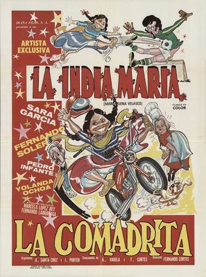 La comadrita - Mexican Movie Poster (thumbnail)