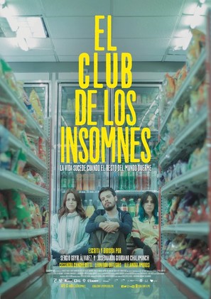 El club de los Insomnes - Mexican Movie Poster (thumbnail)