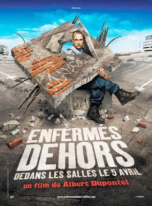 Enferm&egrave;s dehors - French poster (thumbnail)