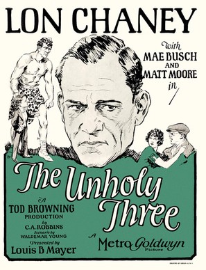 The Unholy Three - Movie Poster (thumbnail)