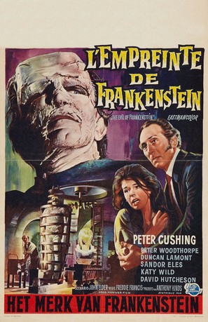 The Evil of Frankenstein - Belgian Movie Poster (thumbnail)