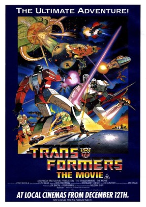 The Transformers: The Movie - British Movie Poster (thumbnail)