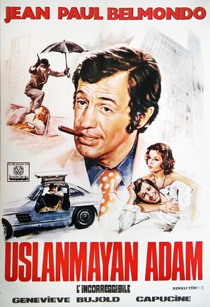 L&#039;incorrigible - Turkish Movie Poster (thumbnail)