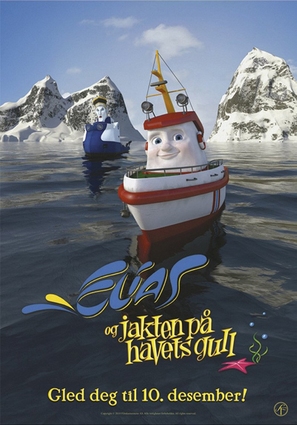 Elias en de schat van de zee - Norwegian Movie Poster (thumbnail)