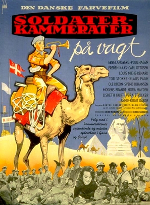 Soldaterkammerater p&aring; vagt - Danish Movie Poster (thumbnail)