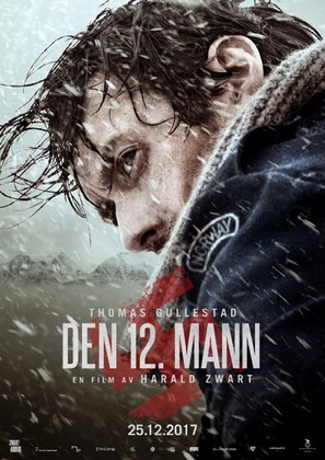 Den 12. mann - Norwegian Movie Poster (thumbnail)