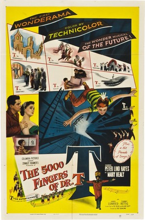 The 5,000 Fingers of Dr. T. - Theatrical movie poster (thumbnail)