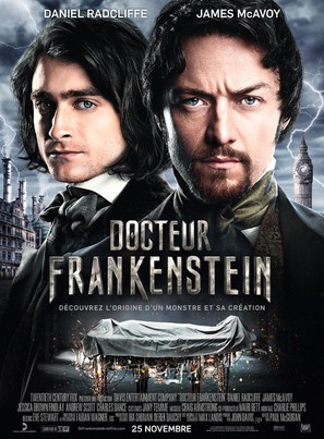 Victor Frankenstein - French Movie Poster (thumbnail)