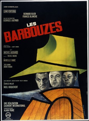 Les Barbouzes - French Movie Poster (thumbnail)