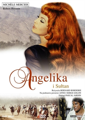 Ang&eacute;lique et le sultan - Polish DVD movie cover (thumbnail)