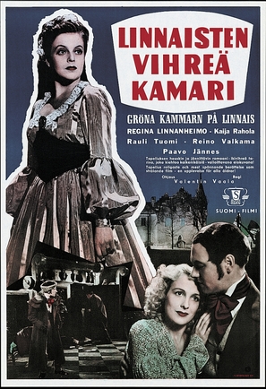 Linnaisten vihre&auml; kamari - Finnish Movie Poster (thumbnail)