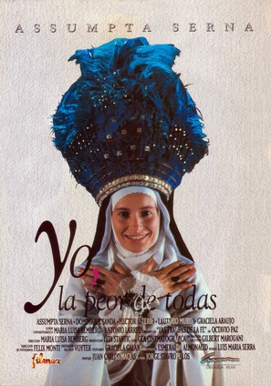 Yo, la peor de todas - Spanish Movie Poster (thumbnail)