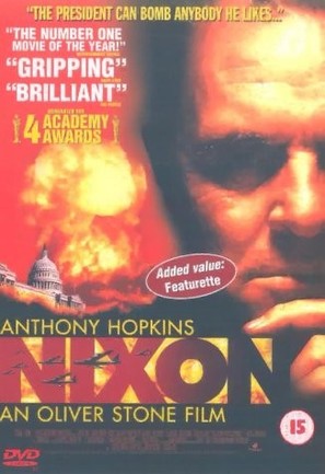Nixon - British DVD movie cover (thumbnail)
