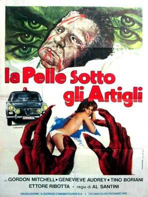 La pelle sotto gli artigli - Italian Movie Poster (thumbnail)