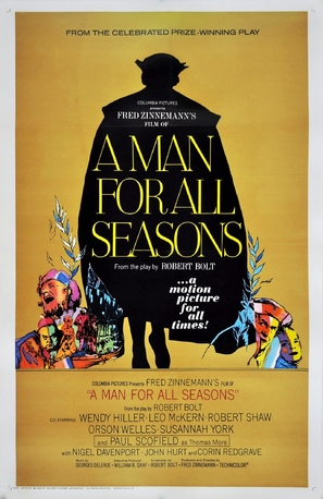 A Man for All Seasons - Movie Poster (thumbnail)