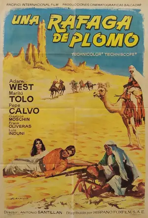 Una ráfaga de plomo Poster