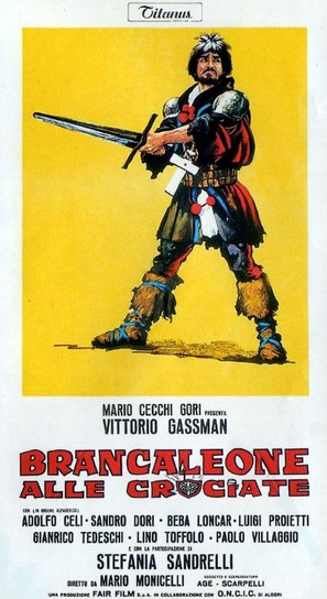 Brancaleone alle crociate - Italian Movie Poster (thumbnail)