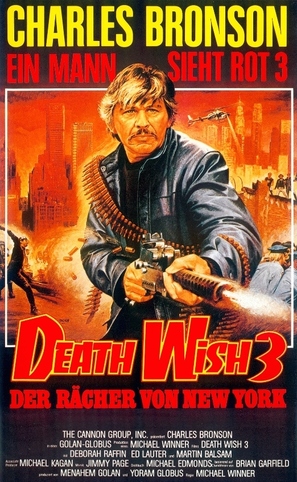 Death Wish 3 - German Movie Poster (thumbnail)