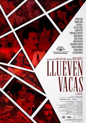 Llueven vacas - Spanish Movie Poster (thumbnail)