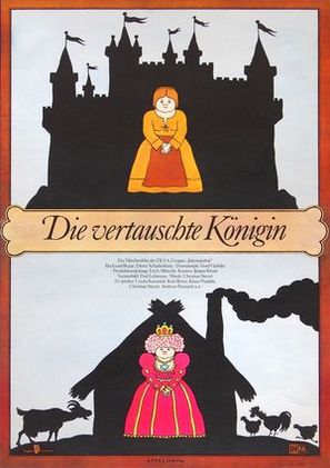 Die vertauschte K&ouml;nigin - German Movie Poster (thumbnail)