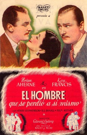 The Man Who Lost Himself - Spanish Movie Poster (thumbnail)