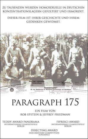 Paragraph 175 - German poster (thumbnail)