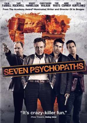 Seven Psychopaths - DVD movie cover (thumbnail)
