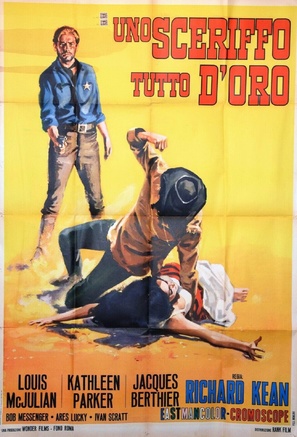 Uno sceriffo tutto d&#039;oro - Italian Movie Poster (thumbnail)