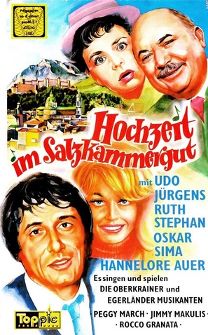 Spukschlo&szlig; im Salzkammergut - German VHS movie cover (thumbnail)