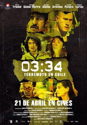 03:34 Terremoto en Chile - Chilean Movie Poster (thumbnail)