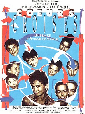 Coeurs crois&eacute;s - French Movie Poster (thumbnail)