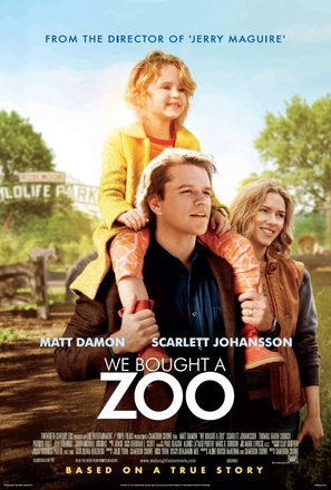 We Bought a Zoo - Theatrical movie poster (thumbnail)