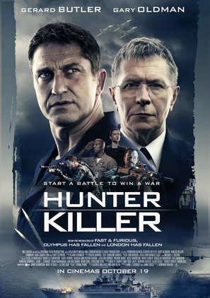 Hunter Killer - British Movie Poster (thumbnail)