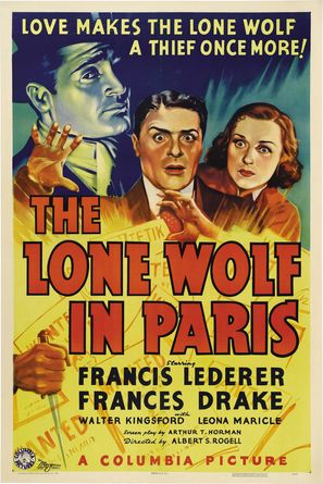 The Lone Wolf in Paris - Movie Poster (thumbnail)