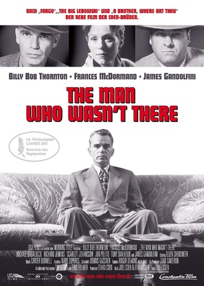 The Man Who Wasn&#039;t There - German poster (thumbnail)
