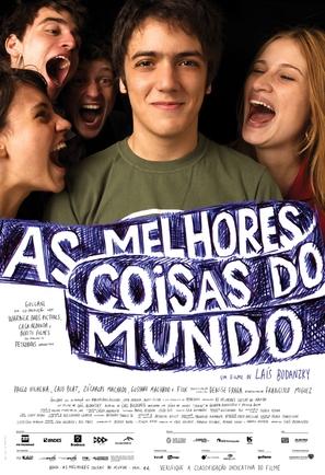 As Melhores Coisas do Mundo - Brazilian Movie Poster (thumbnail)
