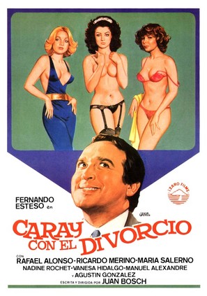 Caray con el divorcio - Spanish Movie Poster (thumbnail)