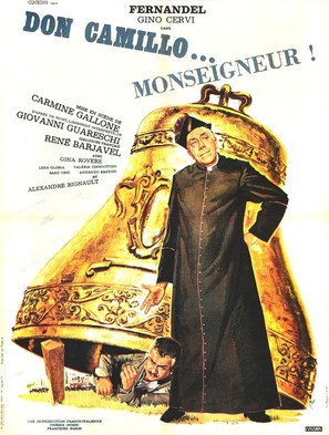 Don Camillo monsignore ma non troppo - French Movie Poster (thumbnail)