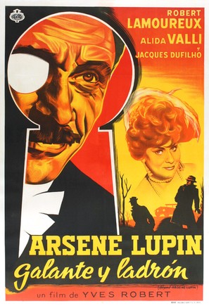 Sign&eacute; Ars&egrave;ne Lupin - Argentinian Movie Poster (thumbnail)